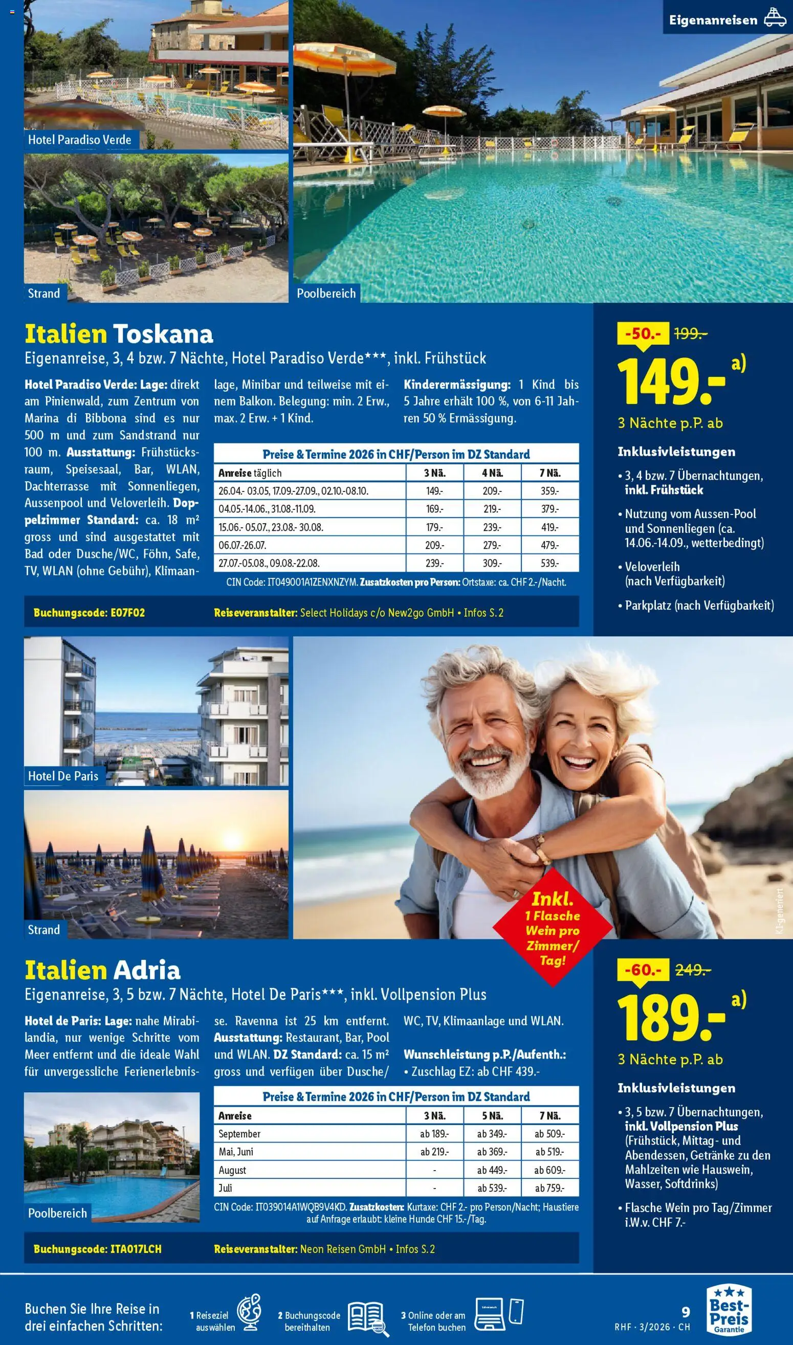 Lidl Aktionen Reisen März - page 9- valid from 28.02.2026