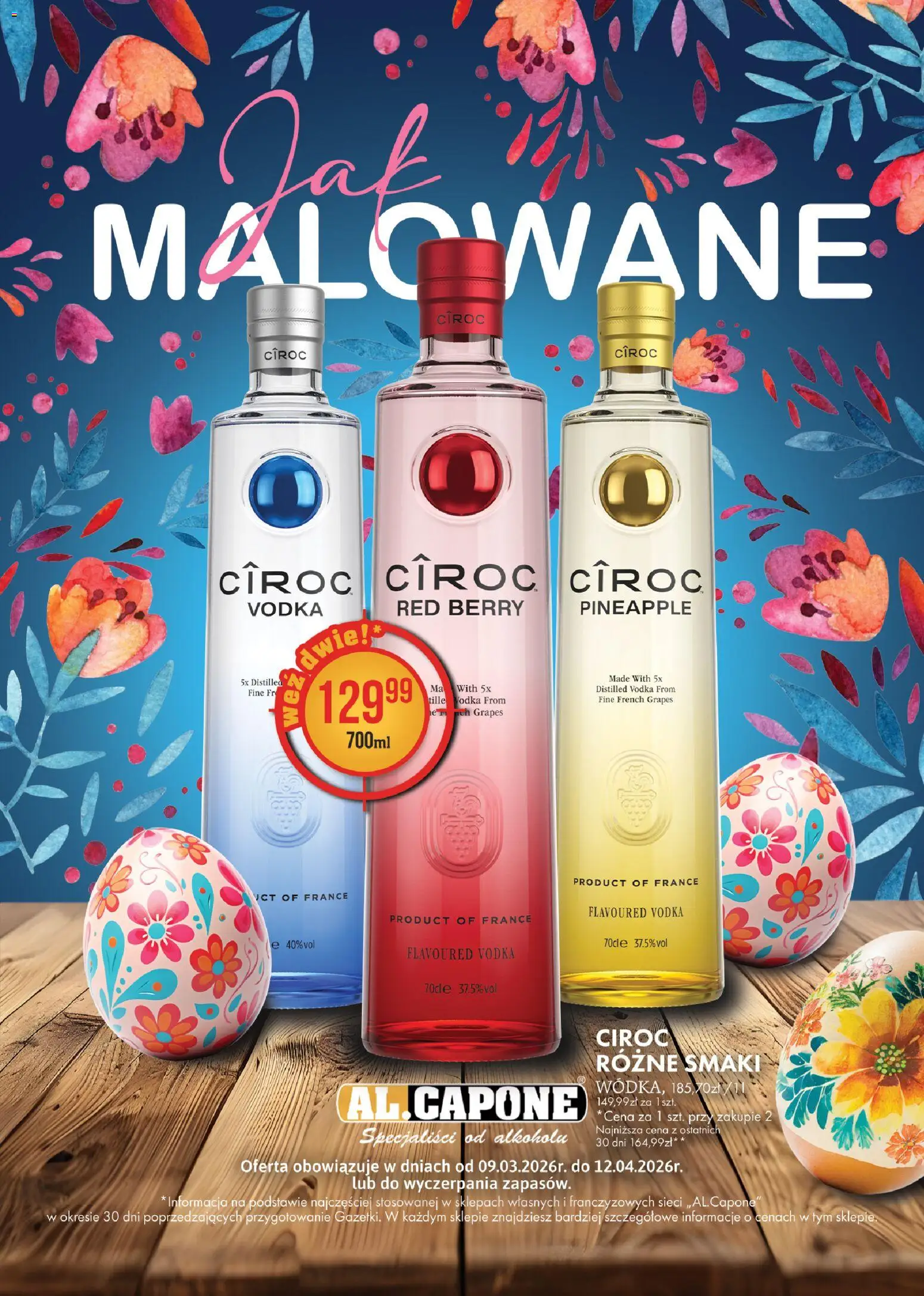 Al.Capone gazetka - strona 1- ważny od 09.03.2026