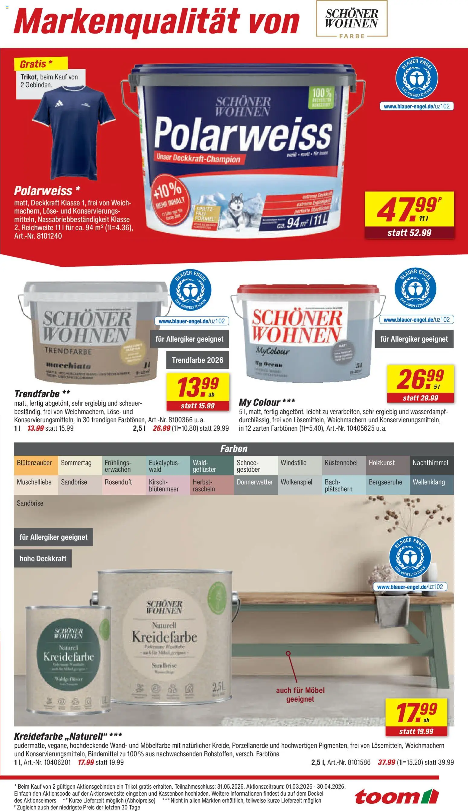 Toom Baumarkt Prospekt 	 - Seite 23 - gültig ab 18.04.2026
