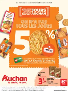 Aperçu Auchan prospectus valable à partir du 12/11/2025