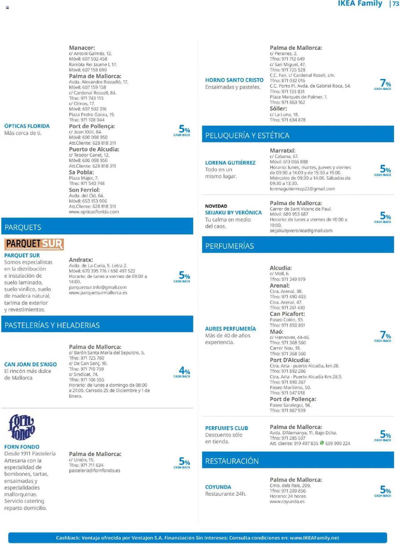 Catálogo IKEA Family - Página de 73 - Válido desde 01/10/2025