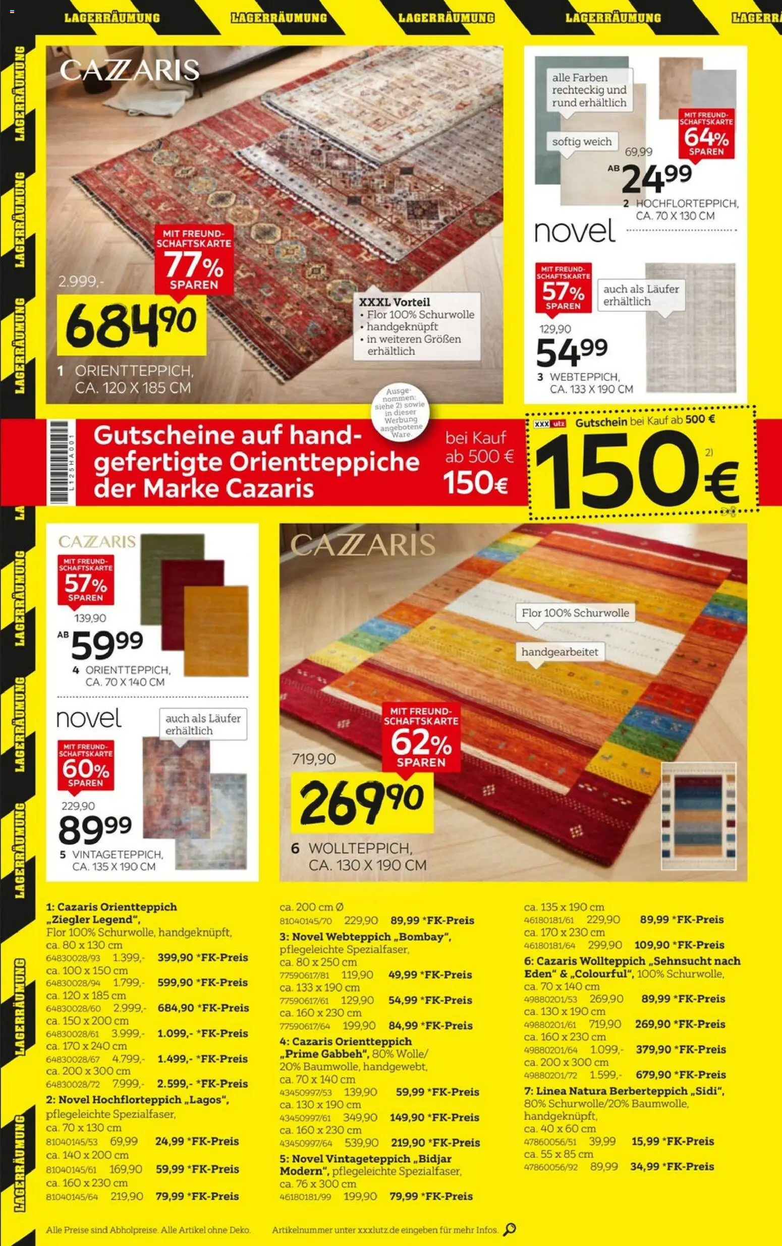 XXXL Lutz - Größte Lagerräumungsverkauf - Seite 2 - gültig ab 23.11.2025