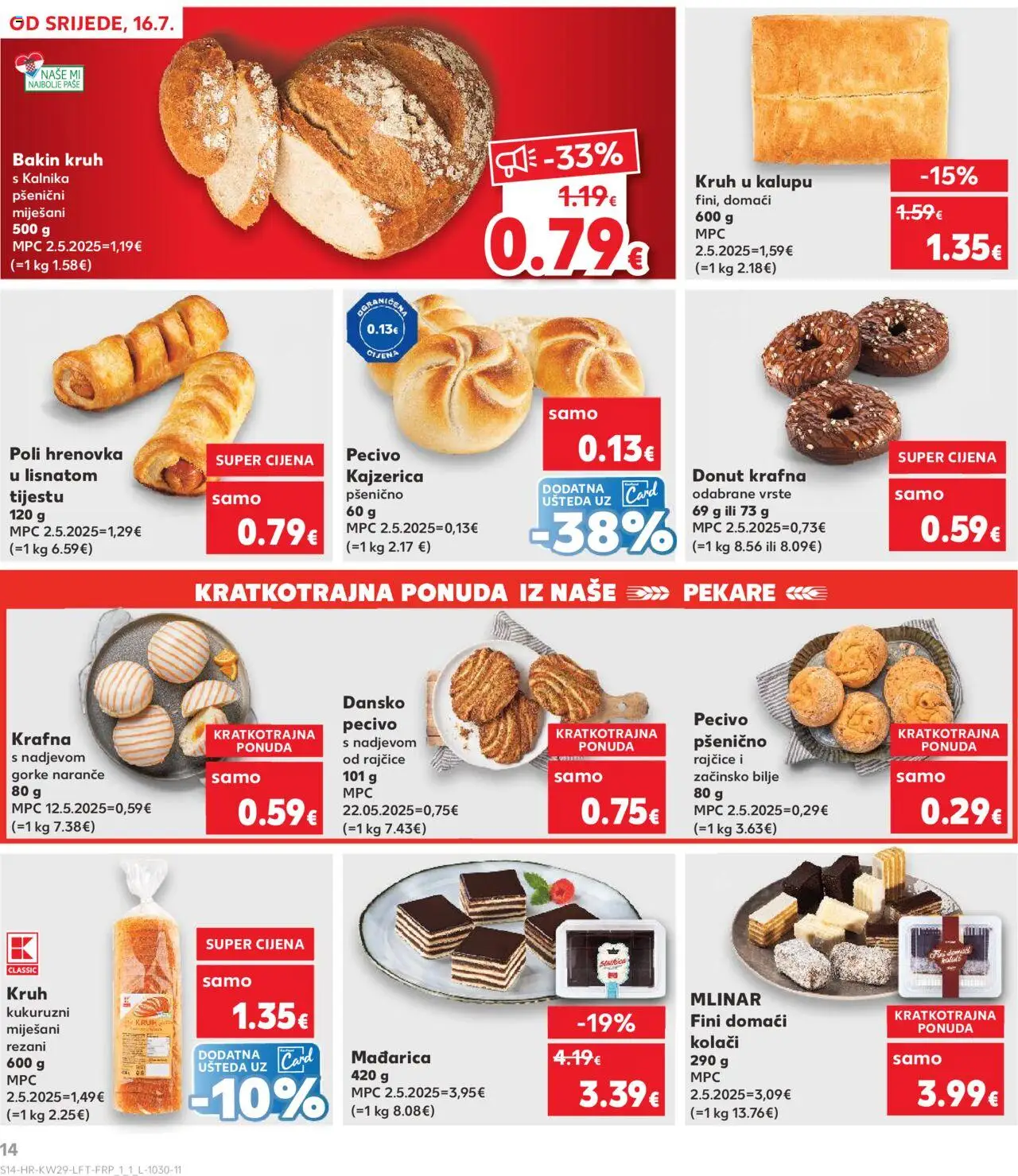 Ponuda Kaufland - stranica 14- važeći od 16.07.2025