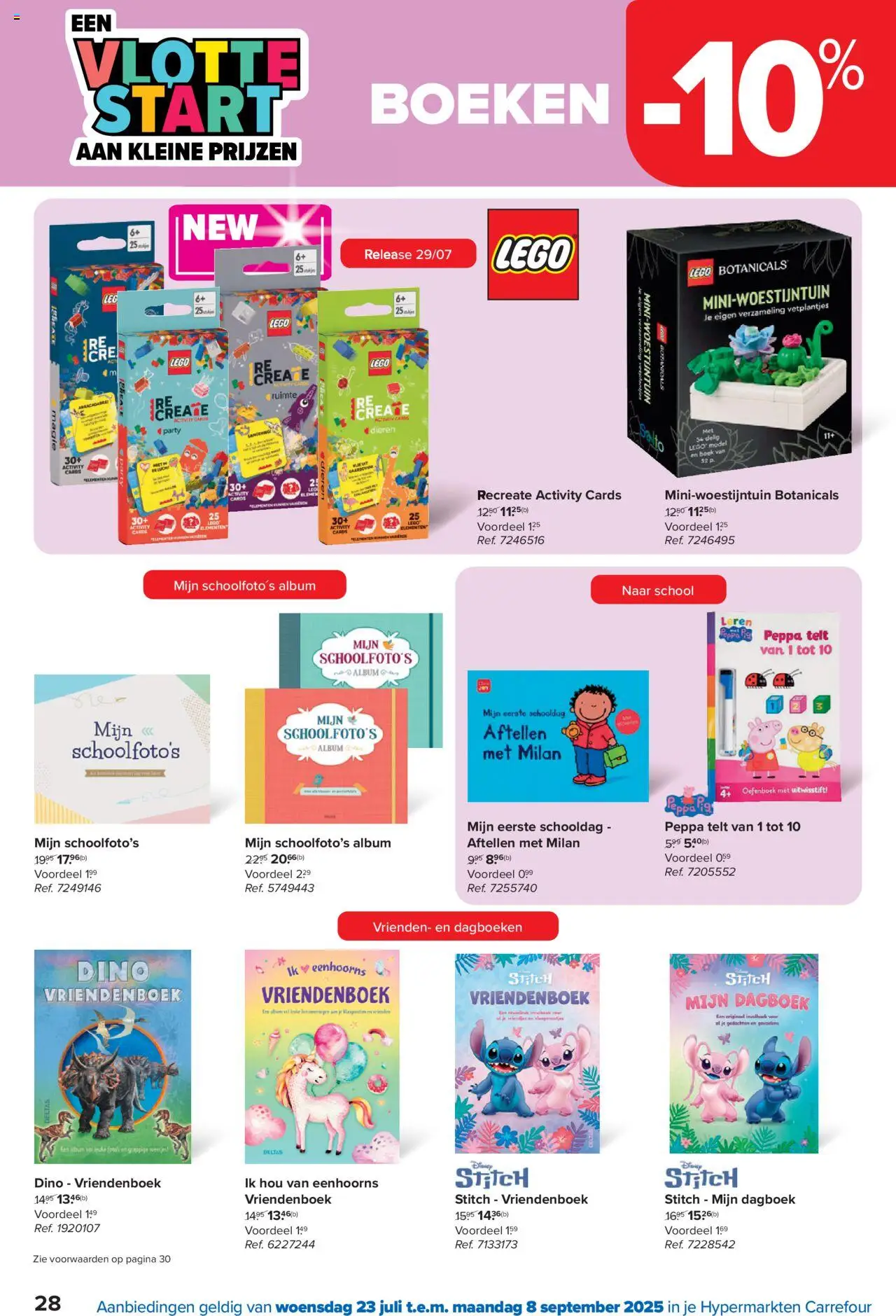 Carrefour - Hypermarkten Back to School - pagina 28- geldig vanaf 23/07/2025