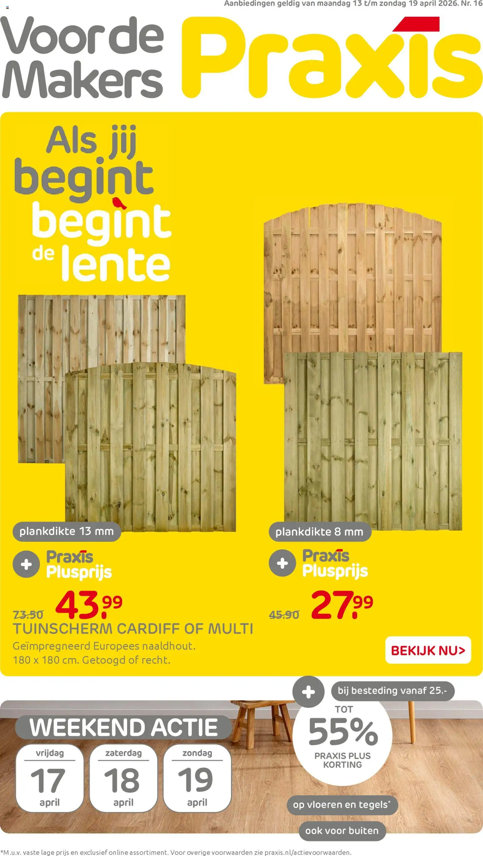 Praxis folder - pagina 1- geldig vanaf 13-04-2026