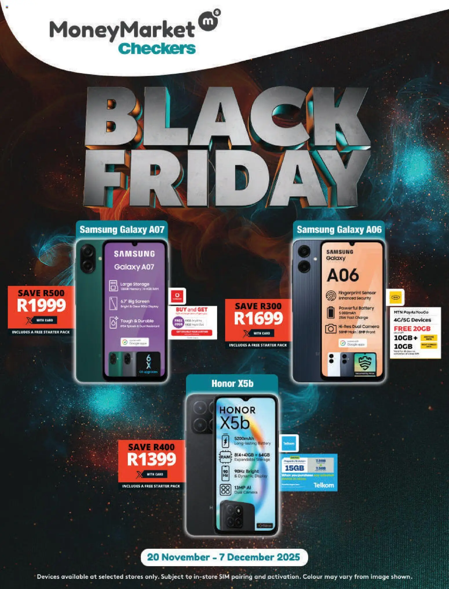 Checkers Black Friday - page 1- valid from 20/11/2025