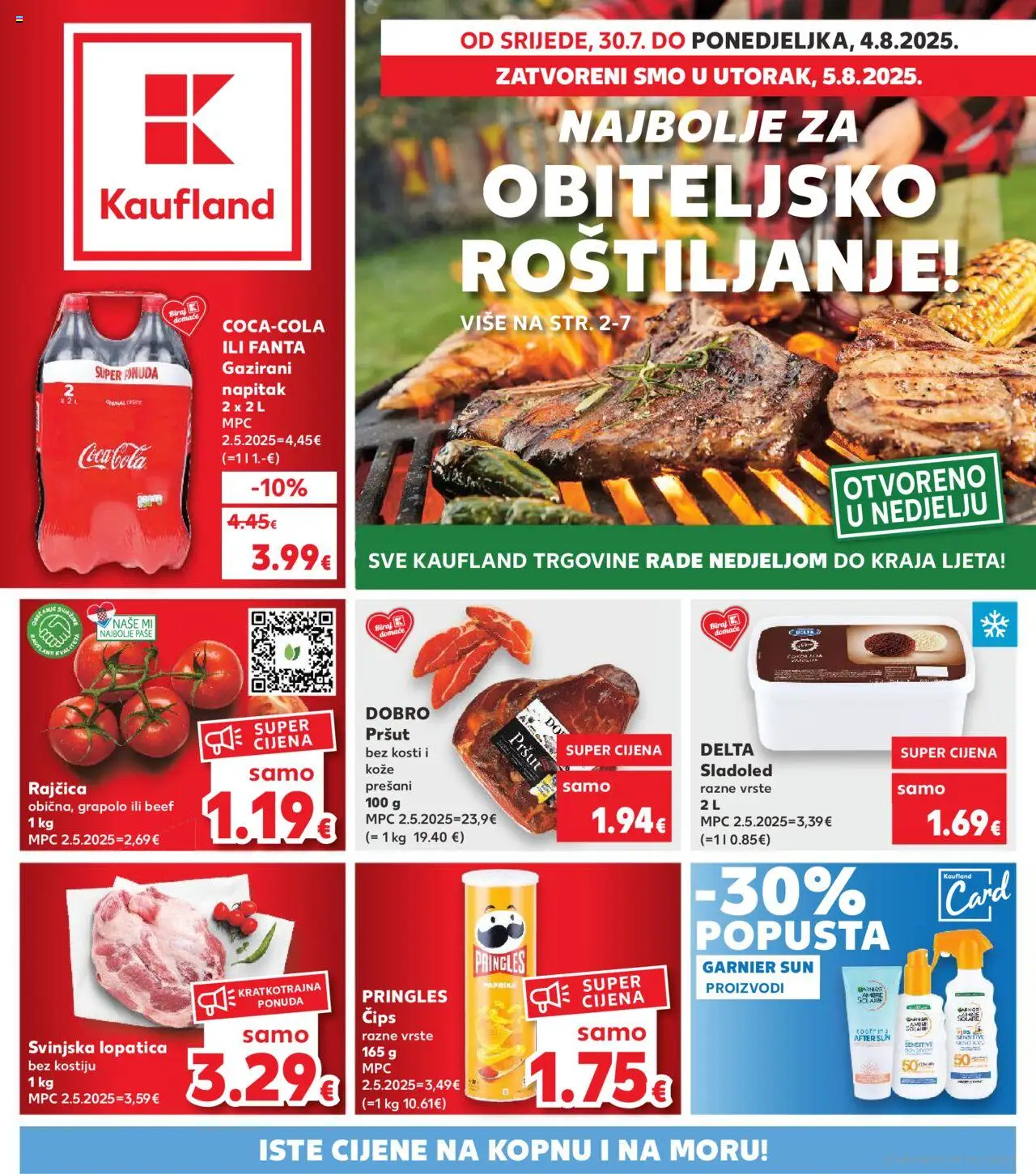 Katalog Kaufland - stranica 1- važeći od 30.07.2025