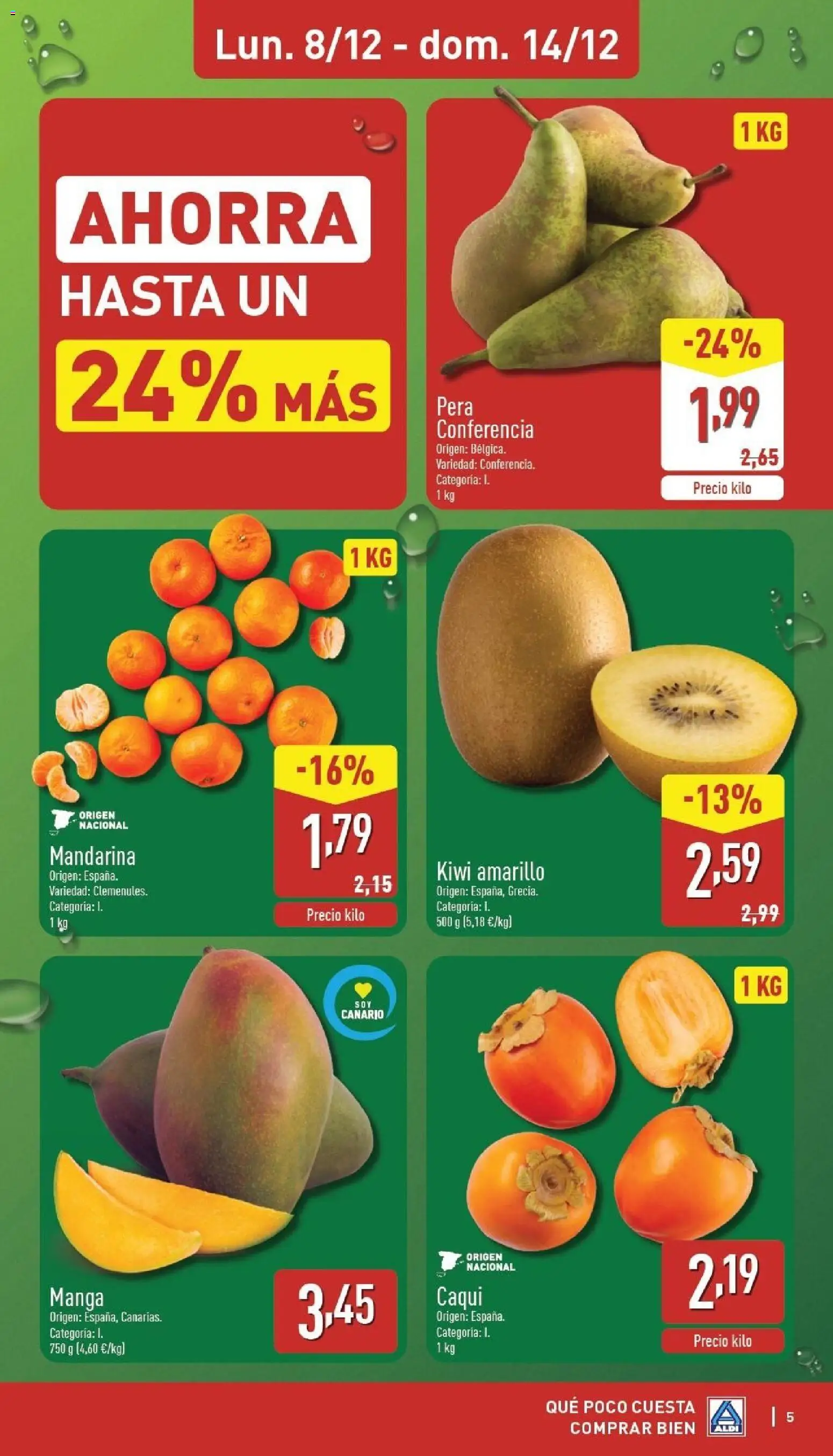 Aldi folleto Canarias - Página de 5 - Válido desde 08/12/2025