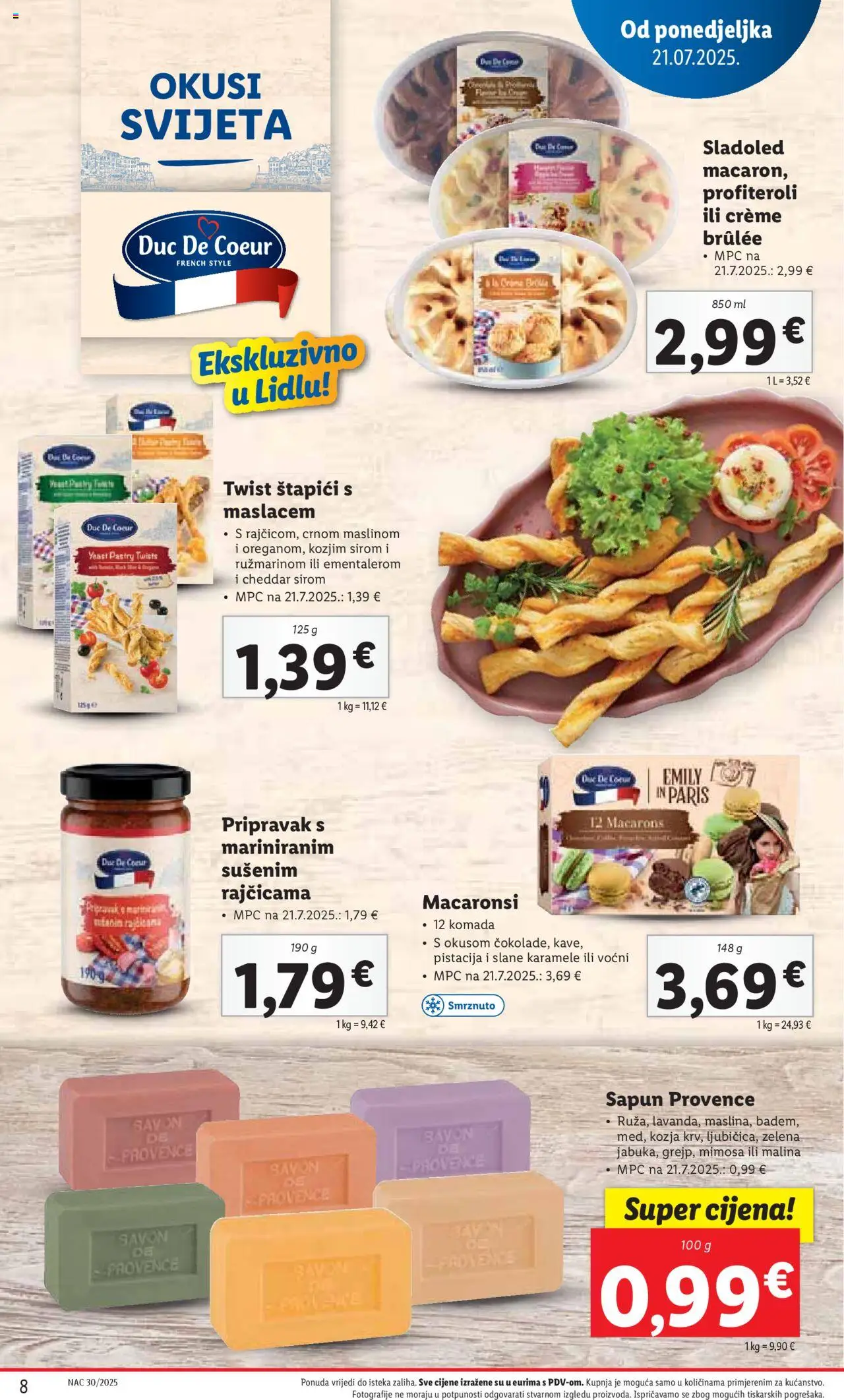 Katalog Lidl - stranica 8- važeći od 21.07.2025