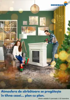 Catalog Dedeman valabil de la 01.11.2025