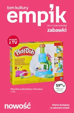 Podgląd Empik promocje - Tom kultury Zabawki ważny od 27.08.2025
