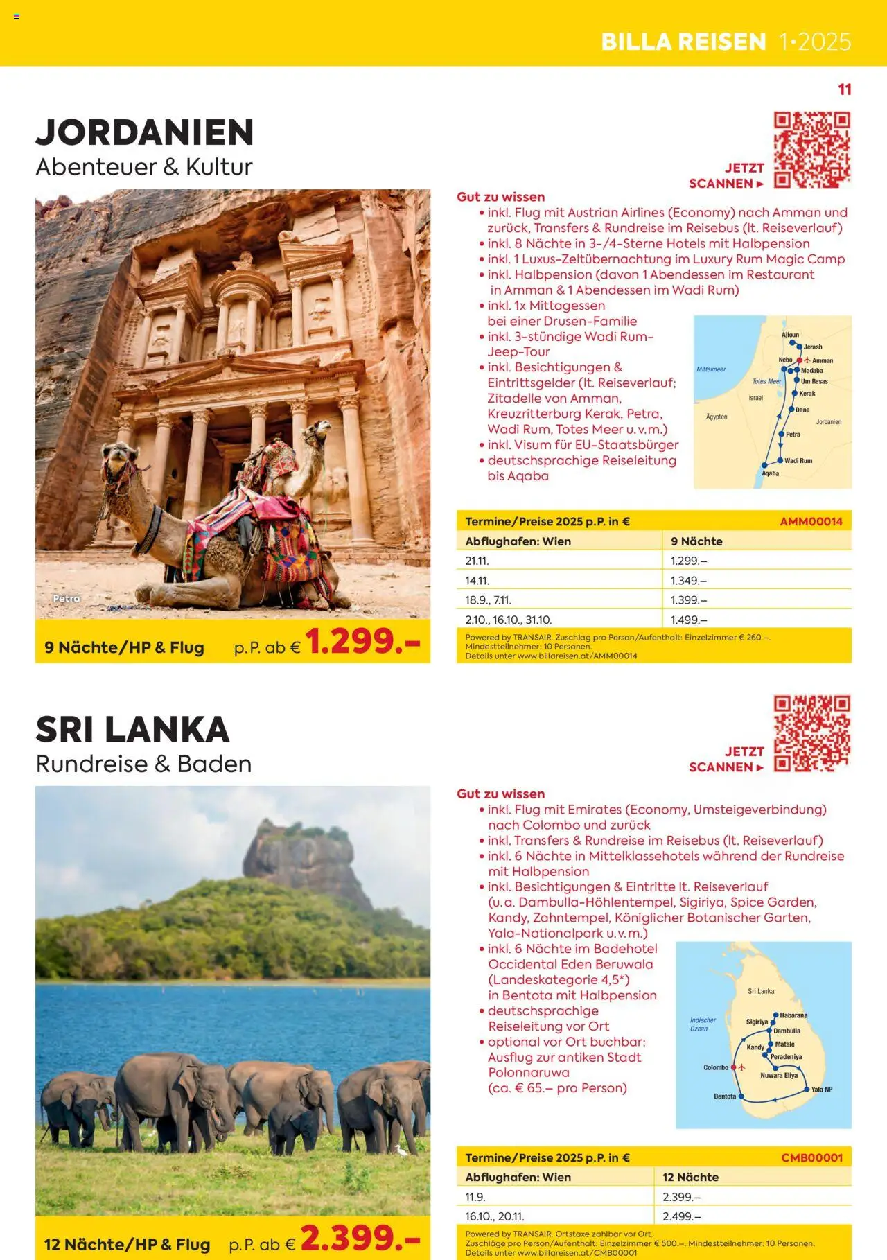 Billa Rundreise Highlights - page 11- valid from 03.06.2025