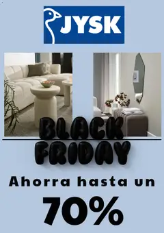Vista previa del folleto JYSK Black Friday válido desde 24/11/2025