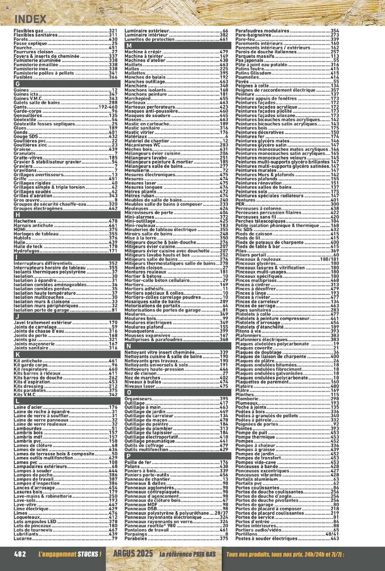 Brico Cash catalogue - page 482 - valable à partir du 04/04/2025