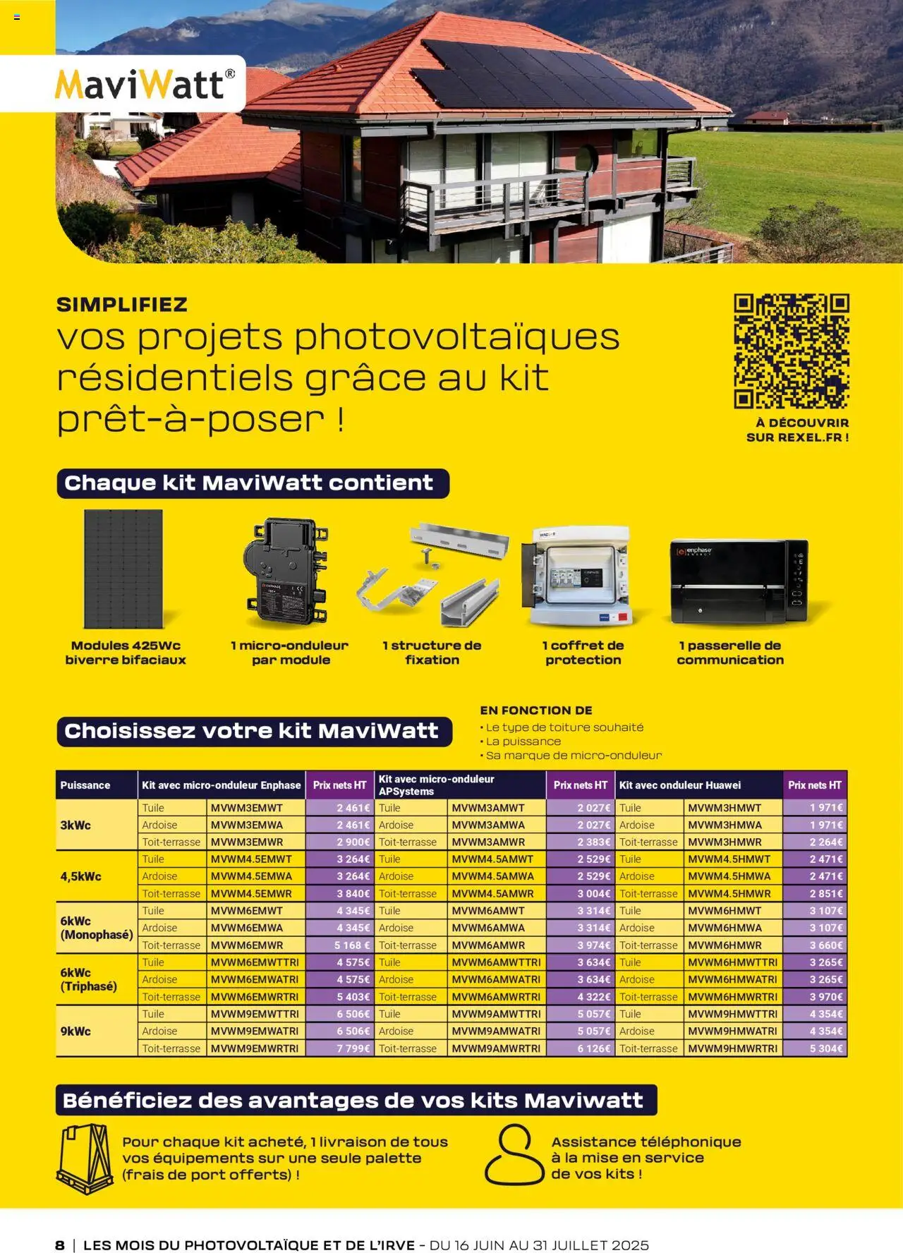 Rexel - Brochure - page 8 - valable à partir du 16/06/2025