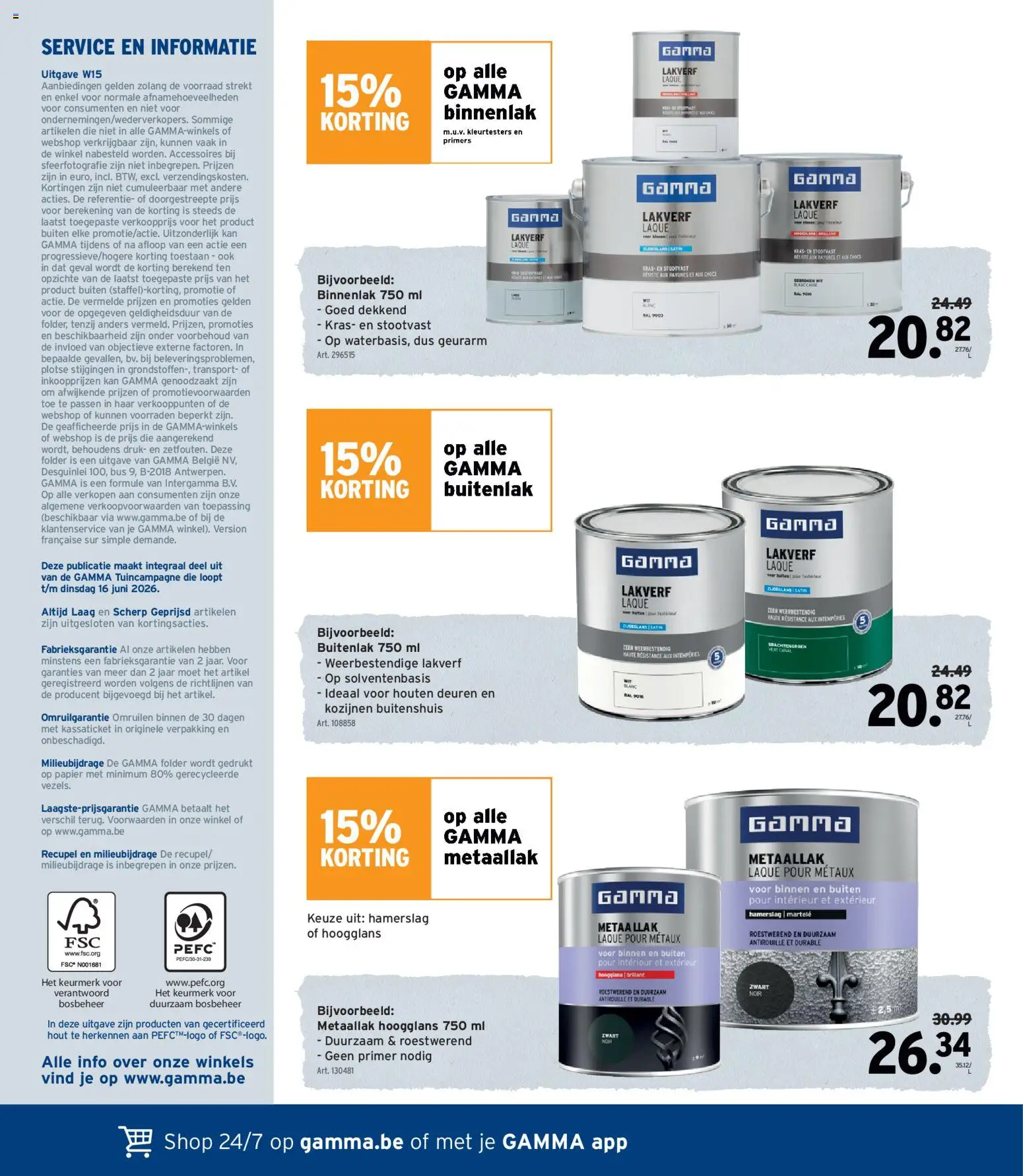 GAMMA folder - page 32- valid from 08/04/2026