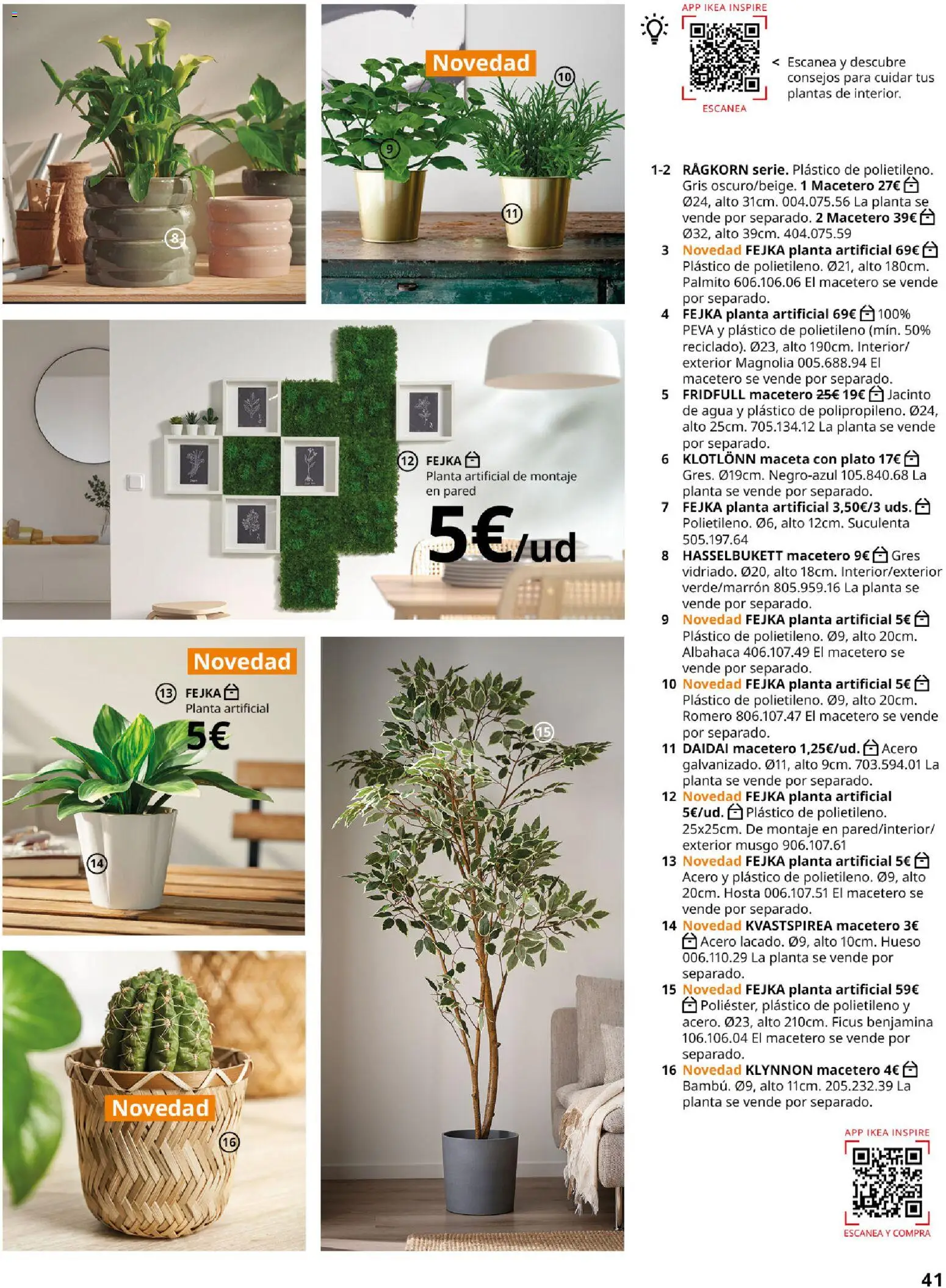 Catálogo IKEA Accesorios y decoración - Página de 41 - Válido desde 01/02/2026