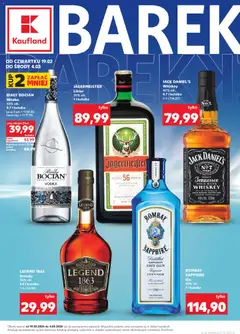 Náhled Kaufland Polsko leták - Barek platný od 19.02.2026