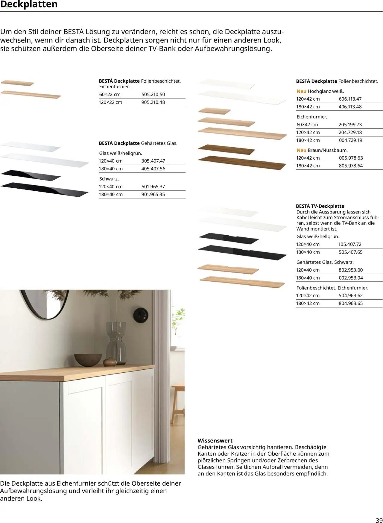 Ikea BESTÅ Aufbewahrung - Seite 39 - gültig ab 30.09.2025