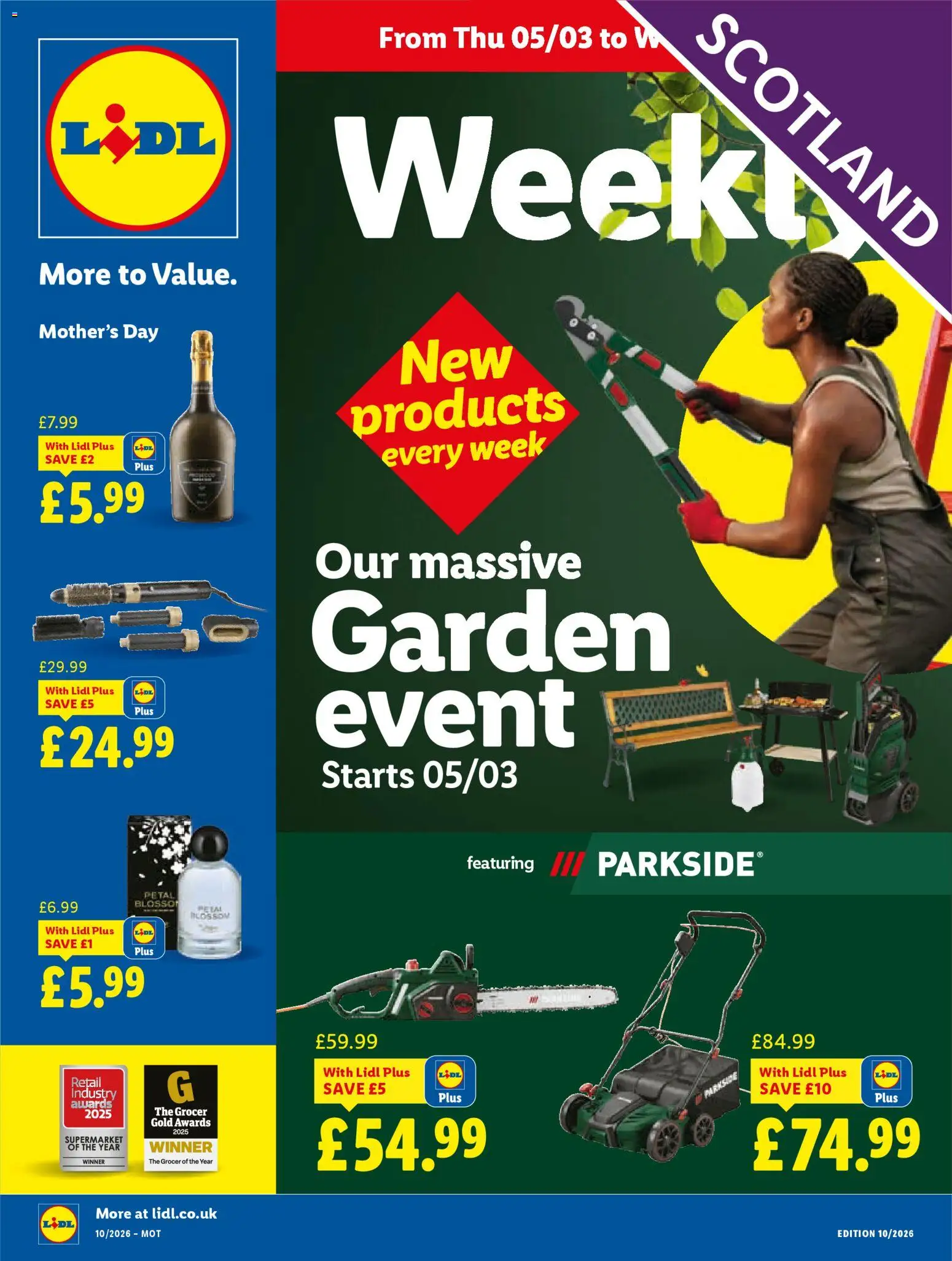 Lidl - Lidl Weekly Scotland - page 1- valid from 05/03/2026