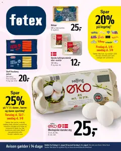Forhåndsvisning Føtex - Tilbudsavis gyldig fra 01/08/2025