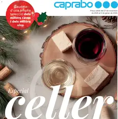 Vista previa del folleto Caprabo - Especial Celler válido desde 27/11/2025