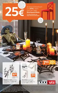 Vorschau XXXLutz Boutiqueartikeln gültig ab 21.10.2025