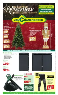 Van Cranenbroek folder geldig vanaf 29/09/2025
