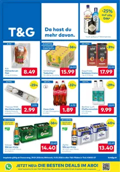 Vorschau T&G Flugblatt gültig ab 29.01.2026