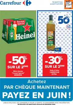 Aperçu Carrefour catalogue semaine 14 valable à partir du 31/03/2026