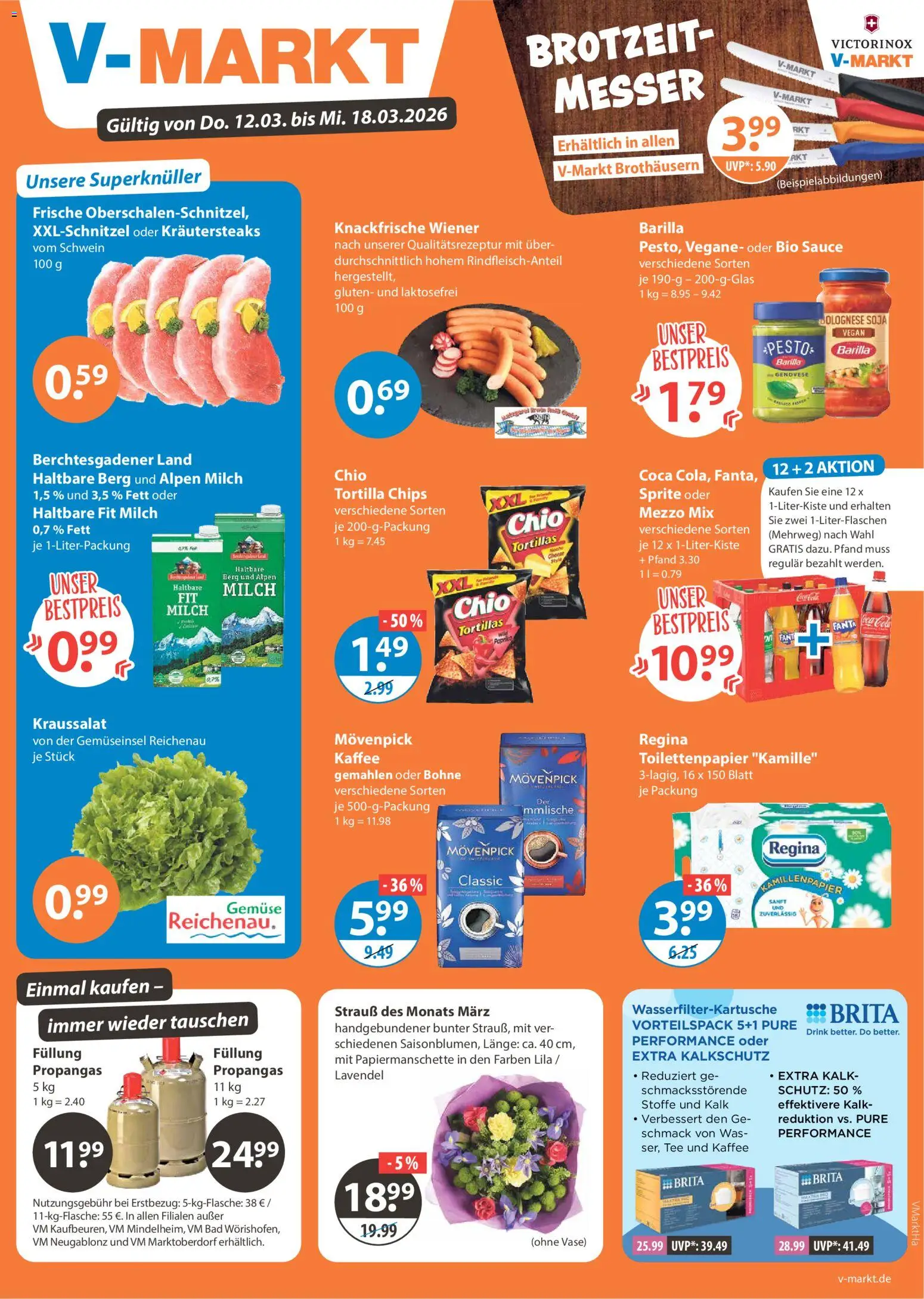 V-Markt Angebote  - Seite 1 - gültig ab 12.03.2026