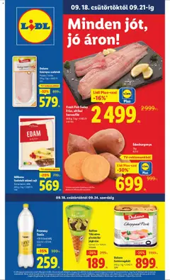 Előnézet Lidl Akciós újság érvényes 2025.09.18.-tól