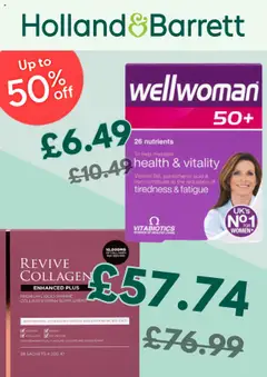 Holland & Barrett - Offers valid from 18/07/2025