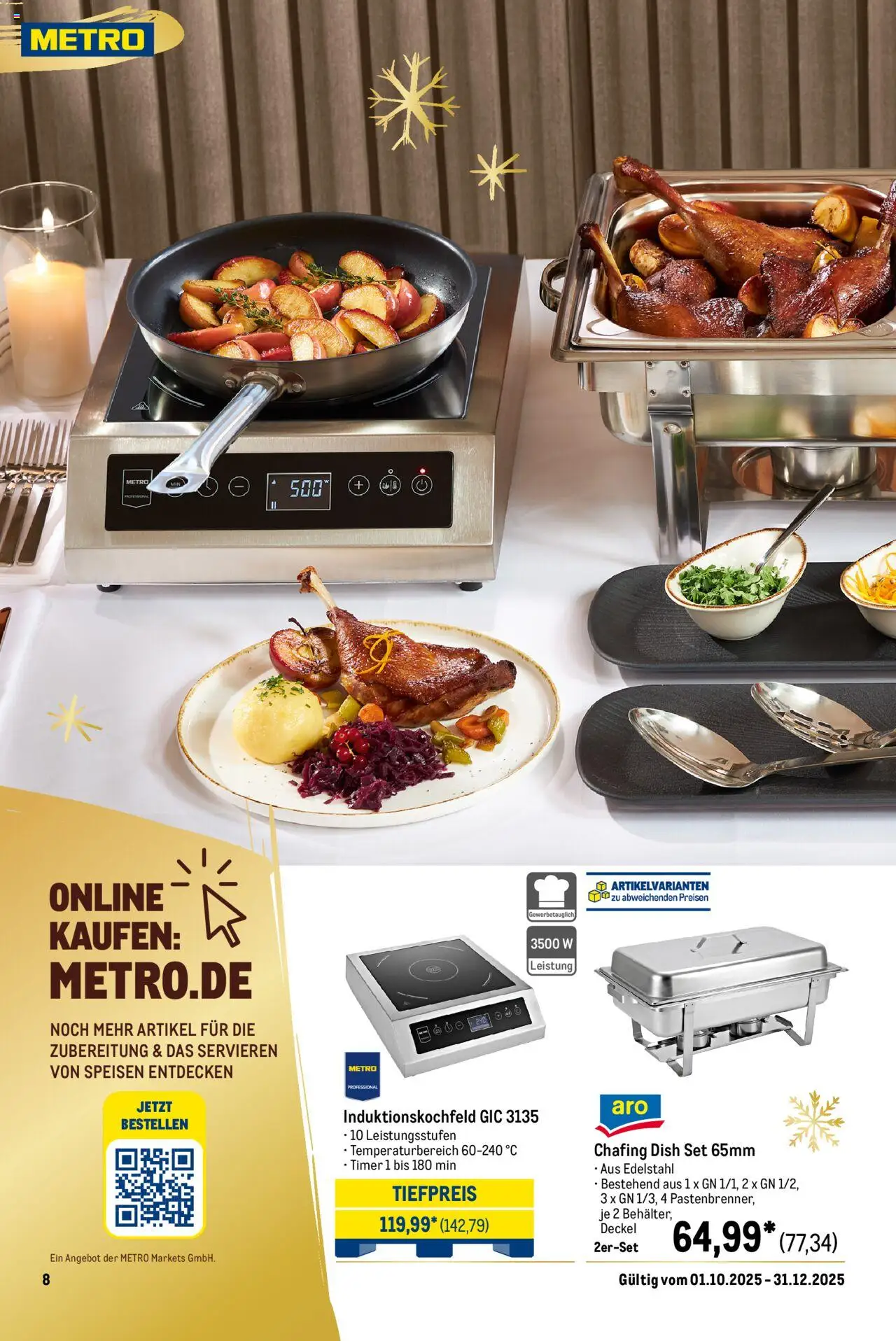 Metro Saisonkatalog "Perfekt ausgestattet" - Seite 8 - gültig ab 01.10.2025