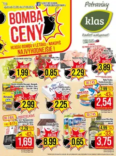 Klas leták platný od 25.08.2025