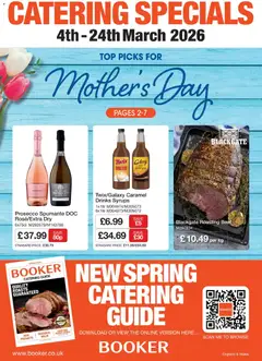 Booker Wholesale - Offers valid from 04/03/2026