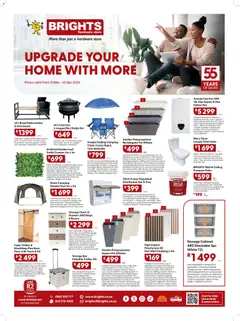 Preview Brights Hardware Specials valid from 13/03/2026