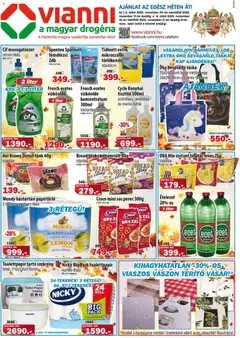 Előnézet Vianni Akciós újság érvényes 2025.11.05.-tól