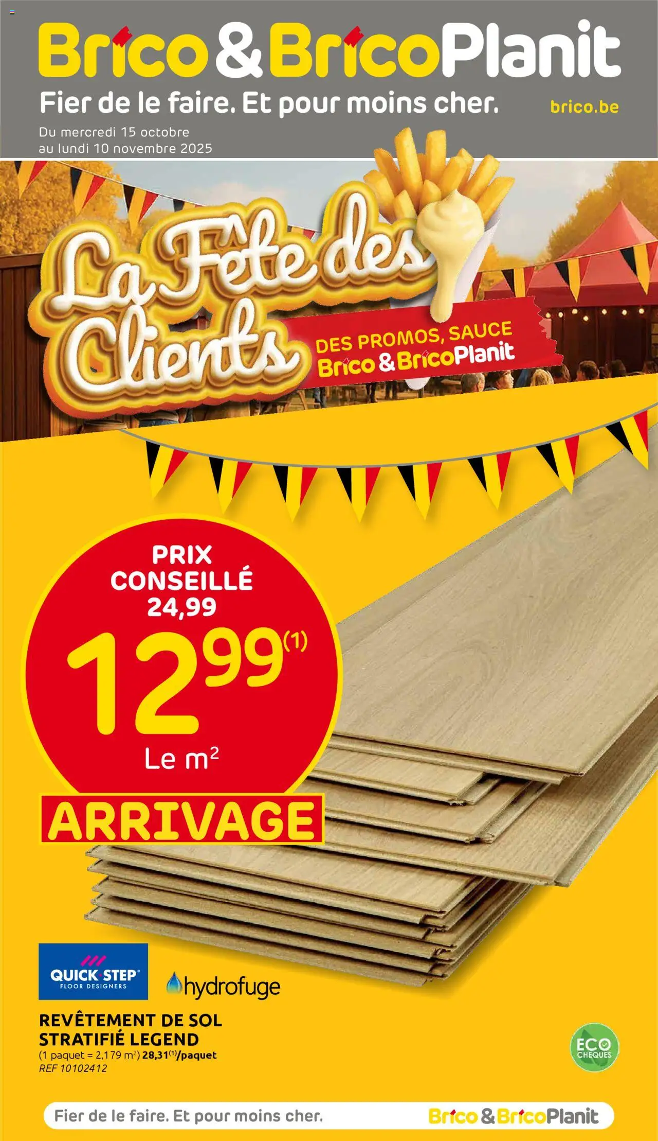 Brico - Publicité - pagina 1- geldig vanaf 15/10/2025