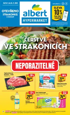 Náhled Albert leták - Strakonice platný od 10.09.2025