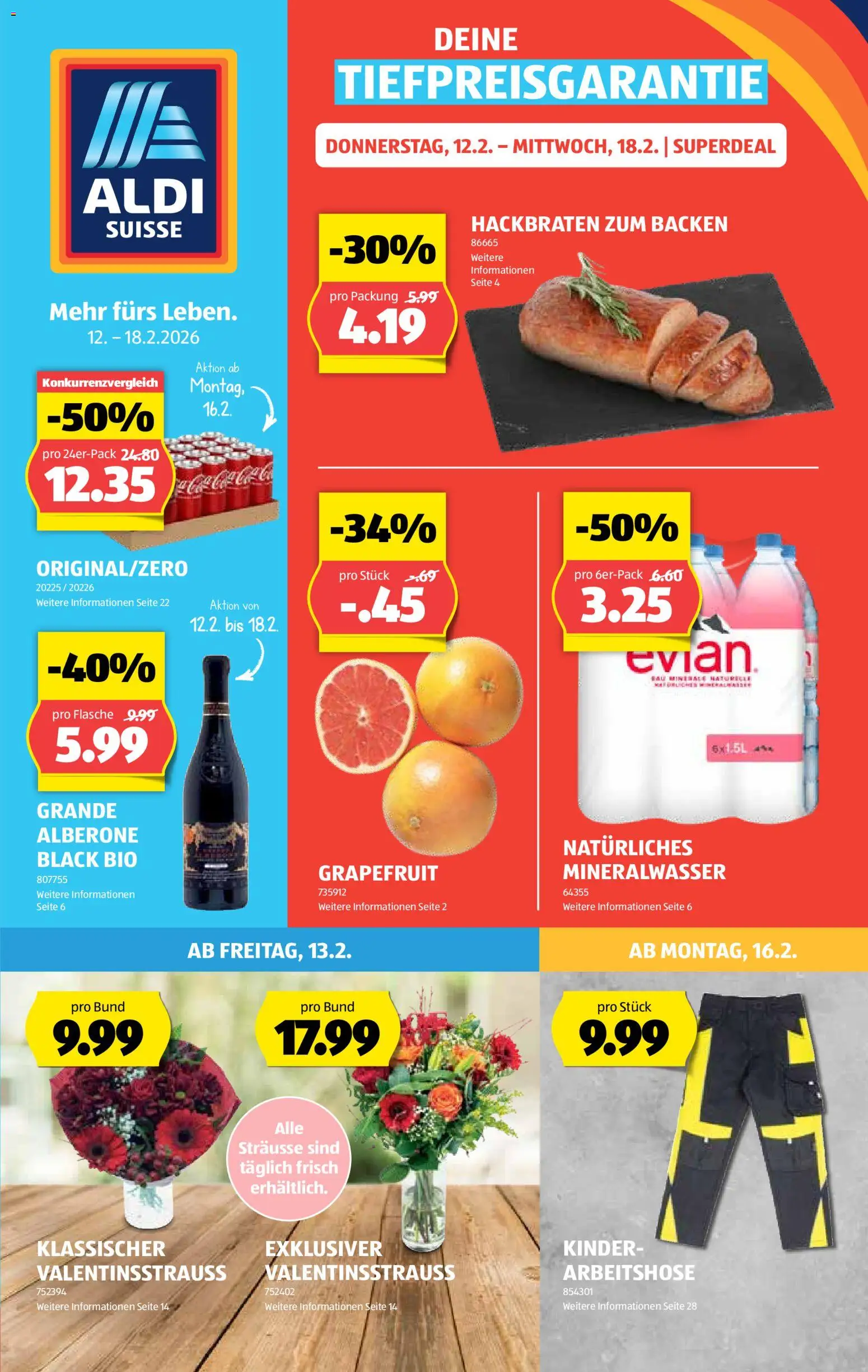 Aldi Aktionen - Seite 1- gültig ab 12.02.2026
