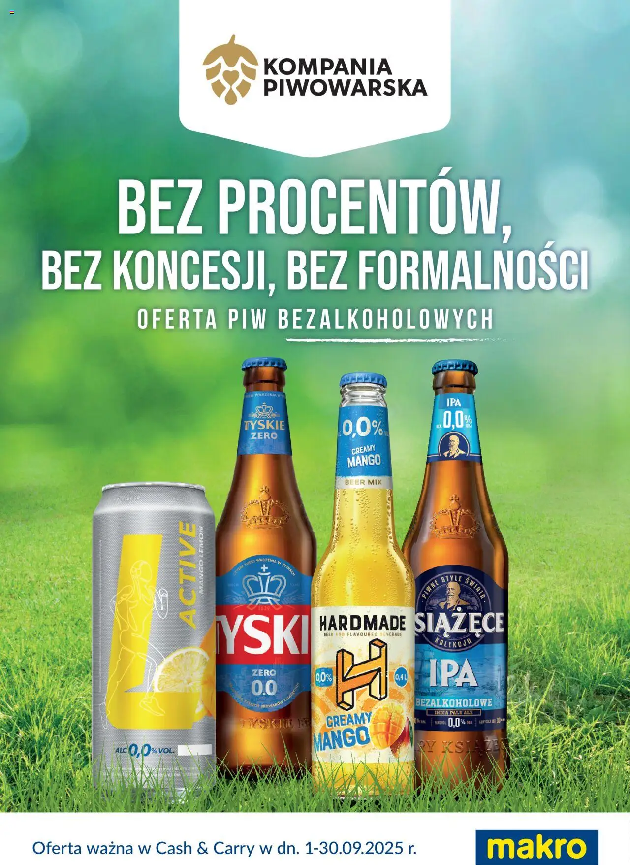 Makro Gazetka - Napoje bezalkoholowe Kompania Piwowarska - strona 1- ważny od 01.09.2025