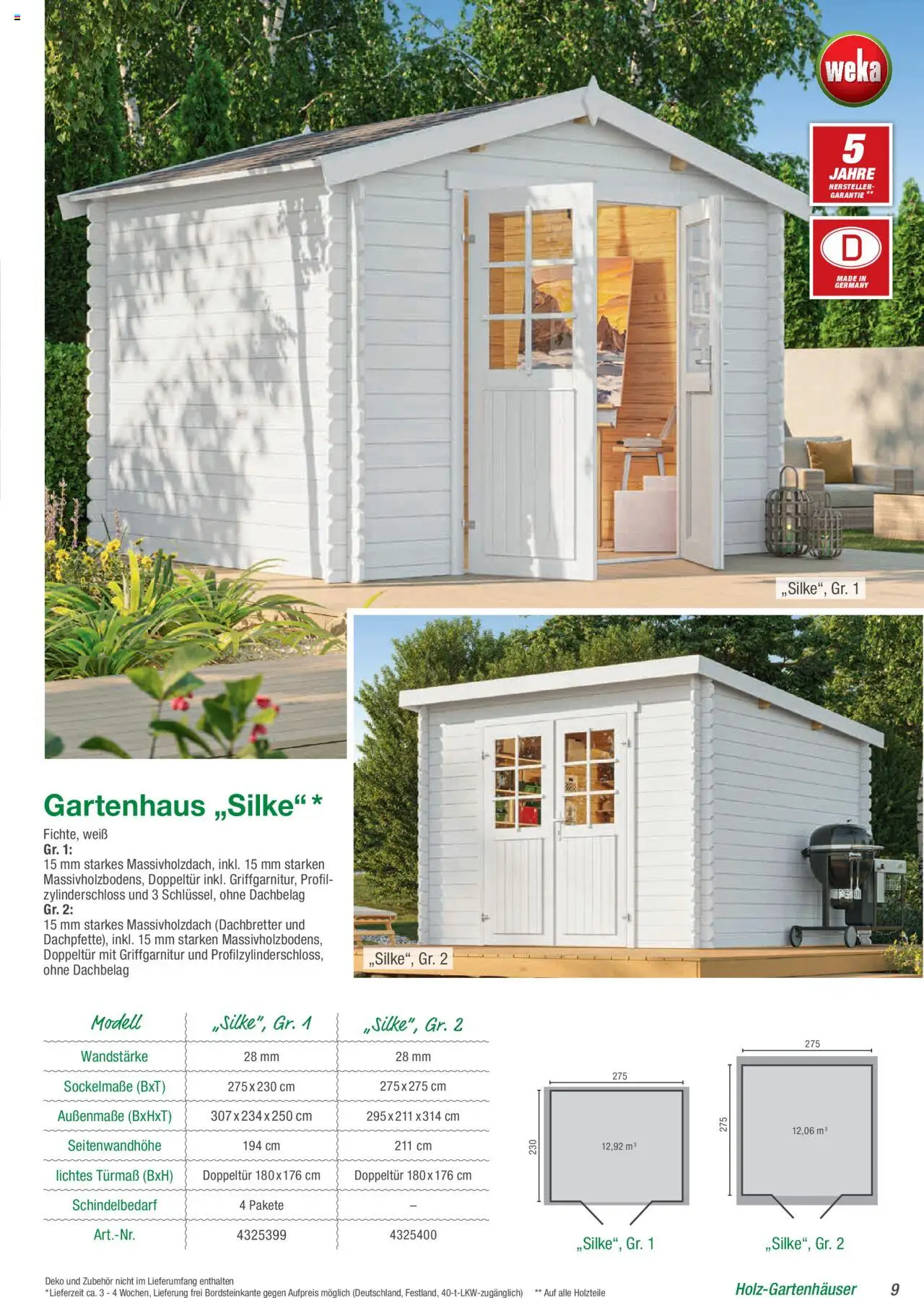 Toom Baumarkt Gartenhäuser & Carports  - Seite 9 - gültig ab 01.01.2025