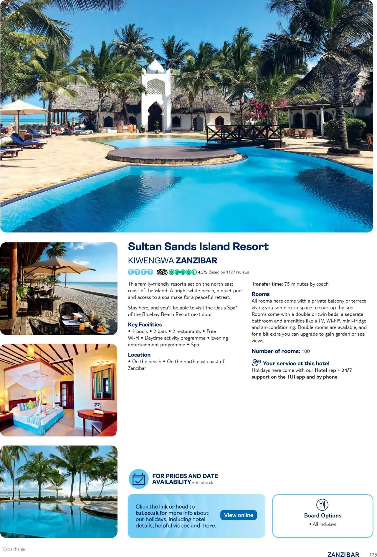 TUI - Africa - page 125- valid from 01/05/2025