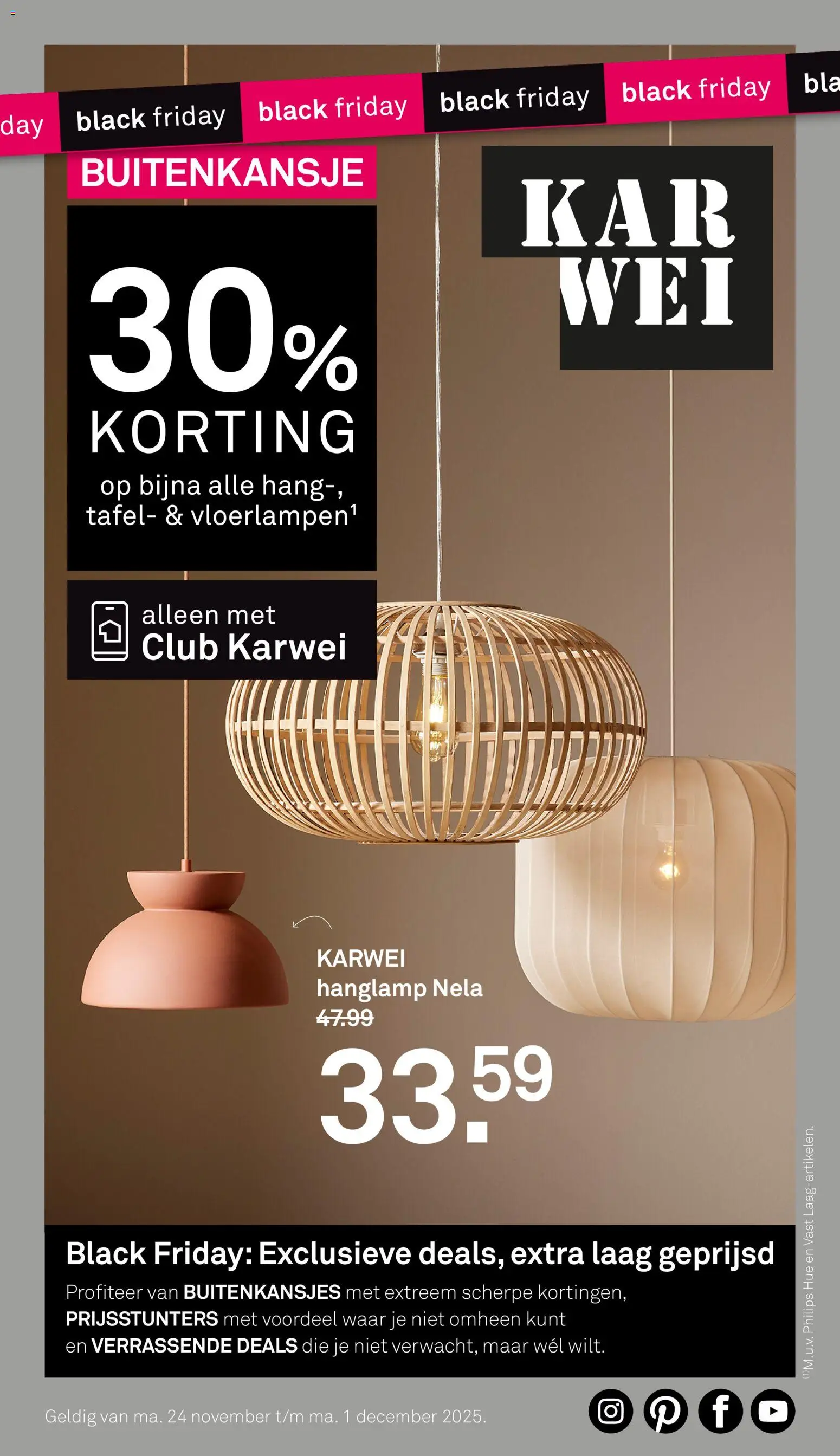 KARWEI - Black Friday  - pagina 1- geldig vanaf 24-11-2025
