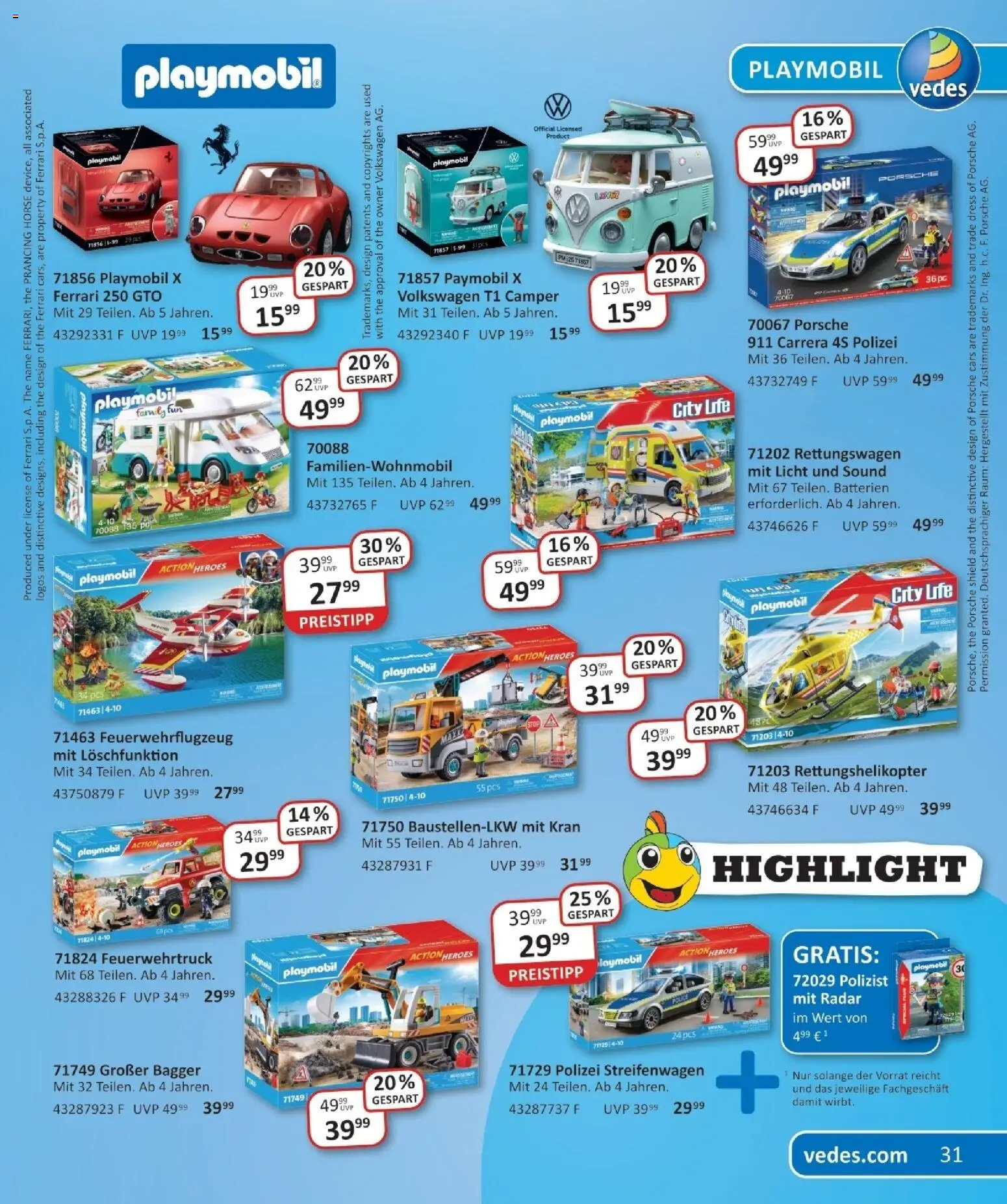 Vedes Prospekt 	 - Seite 33 - gültig ab 20.02.2026