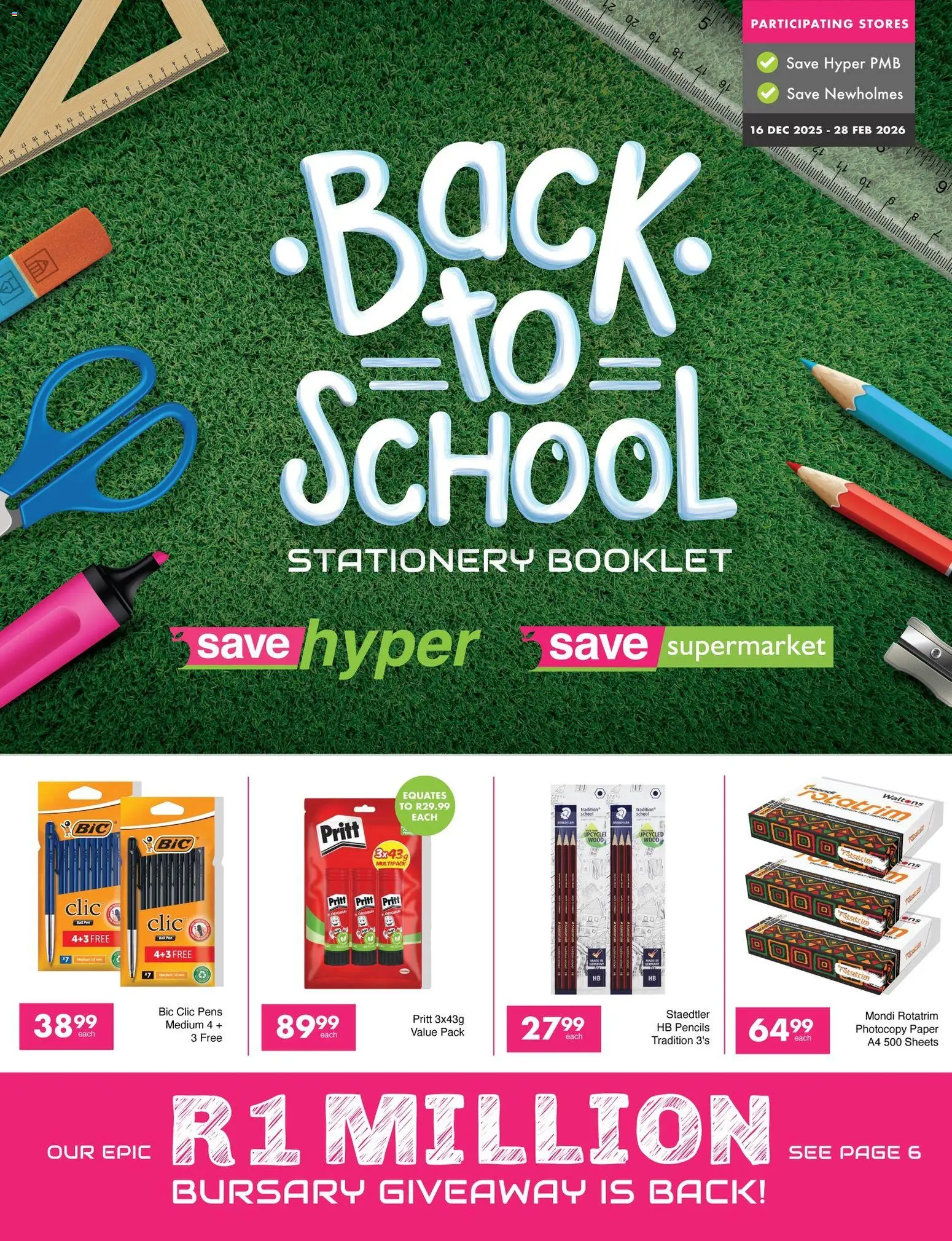 Save Back To School - page 1- valid from 16/12/2025