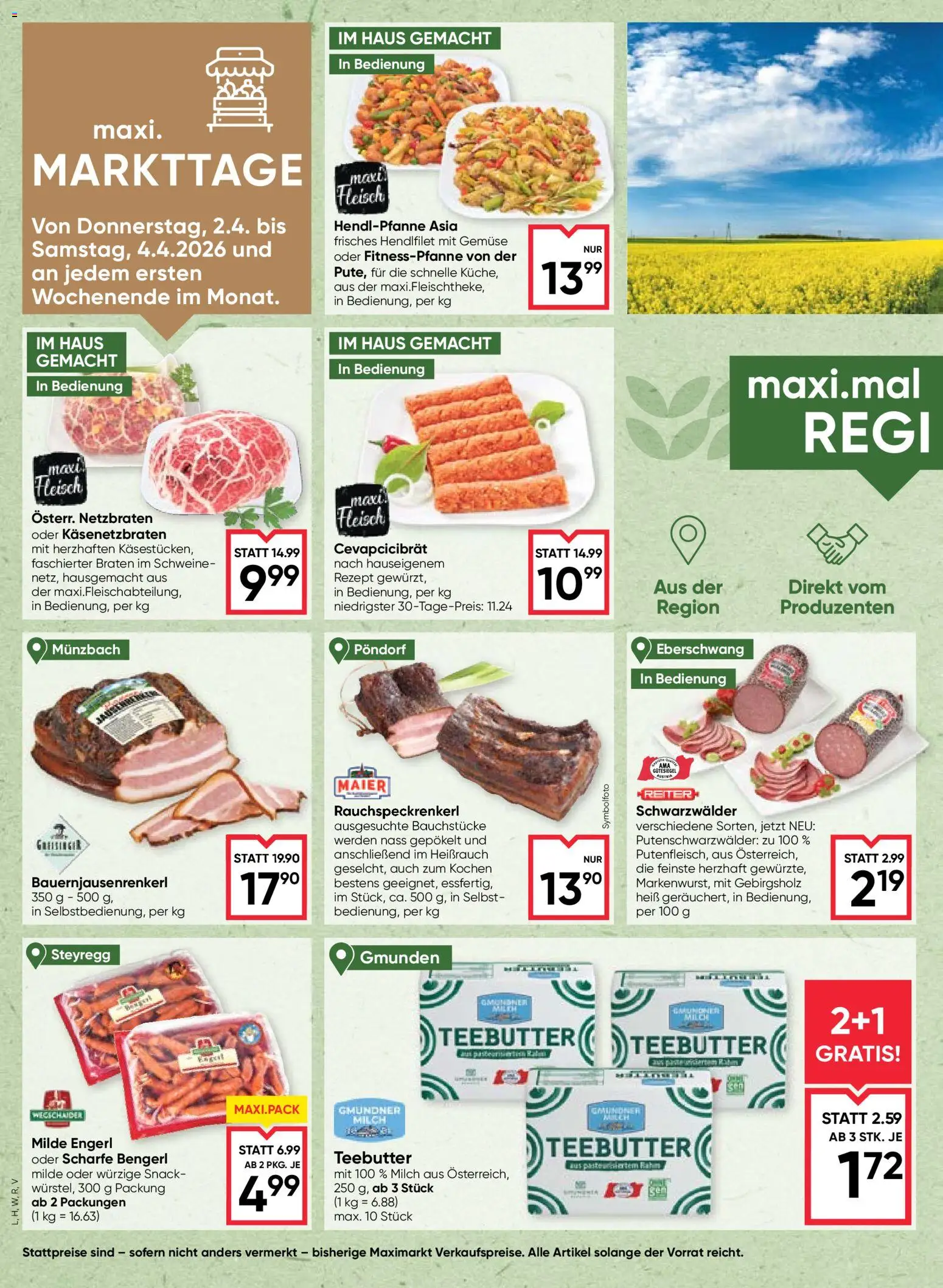 Maximarkt Flugblatt - page 4- valid from 31.03.2026
