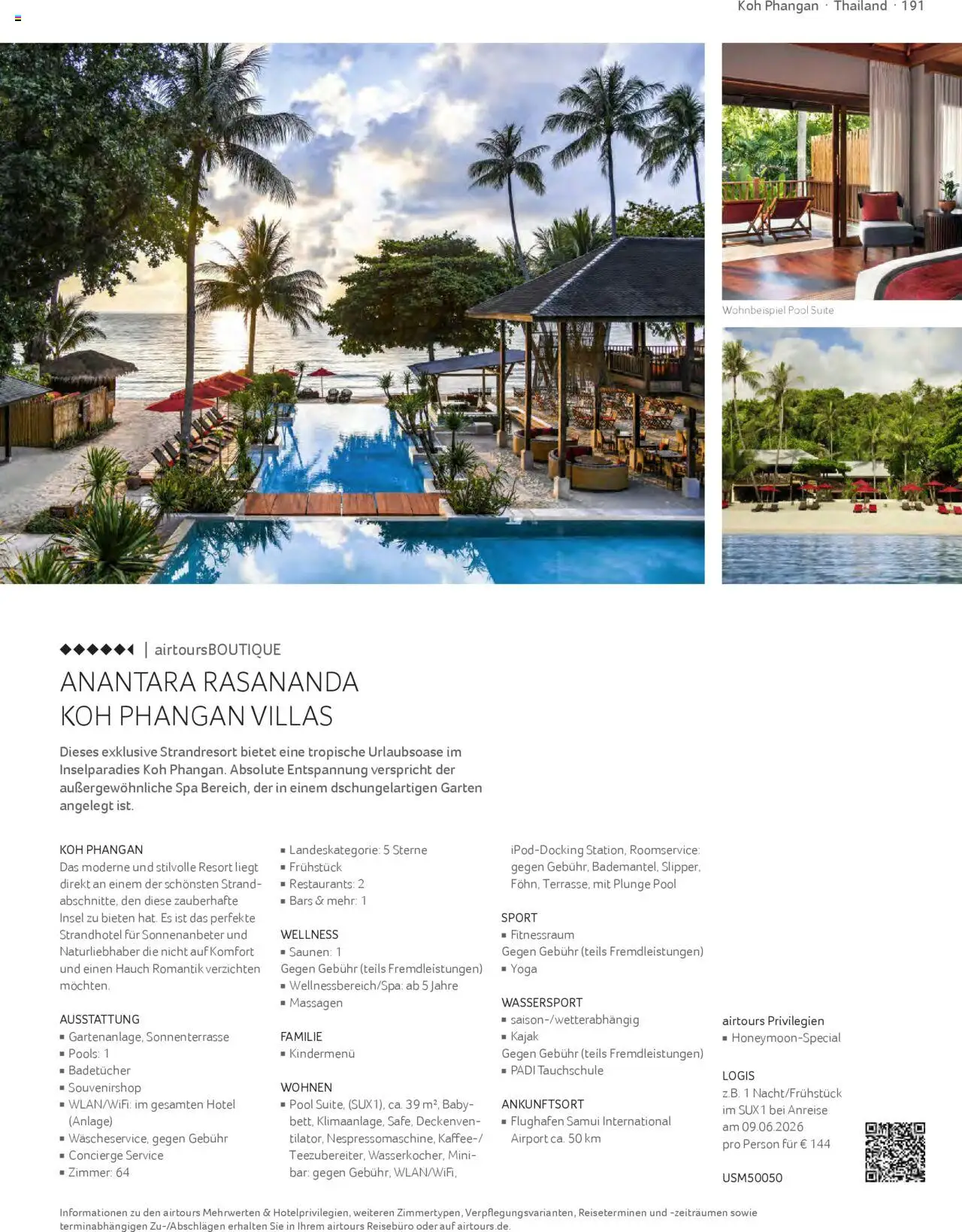 TUI airtours Katalog  Erstklassige Fernreisen 2025/26 - Seite 191 - gültig ab 01.11.2025