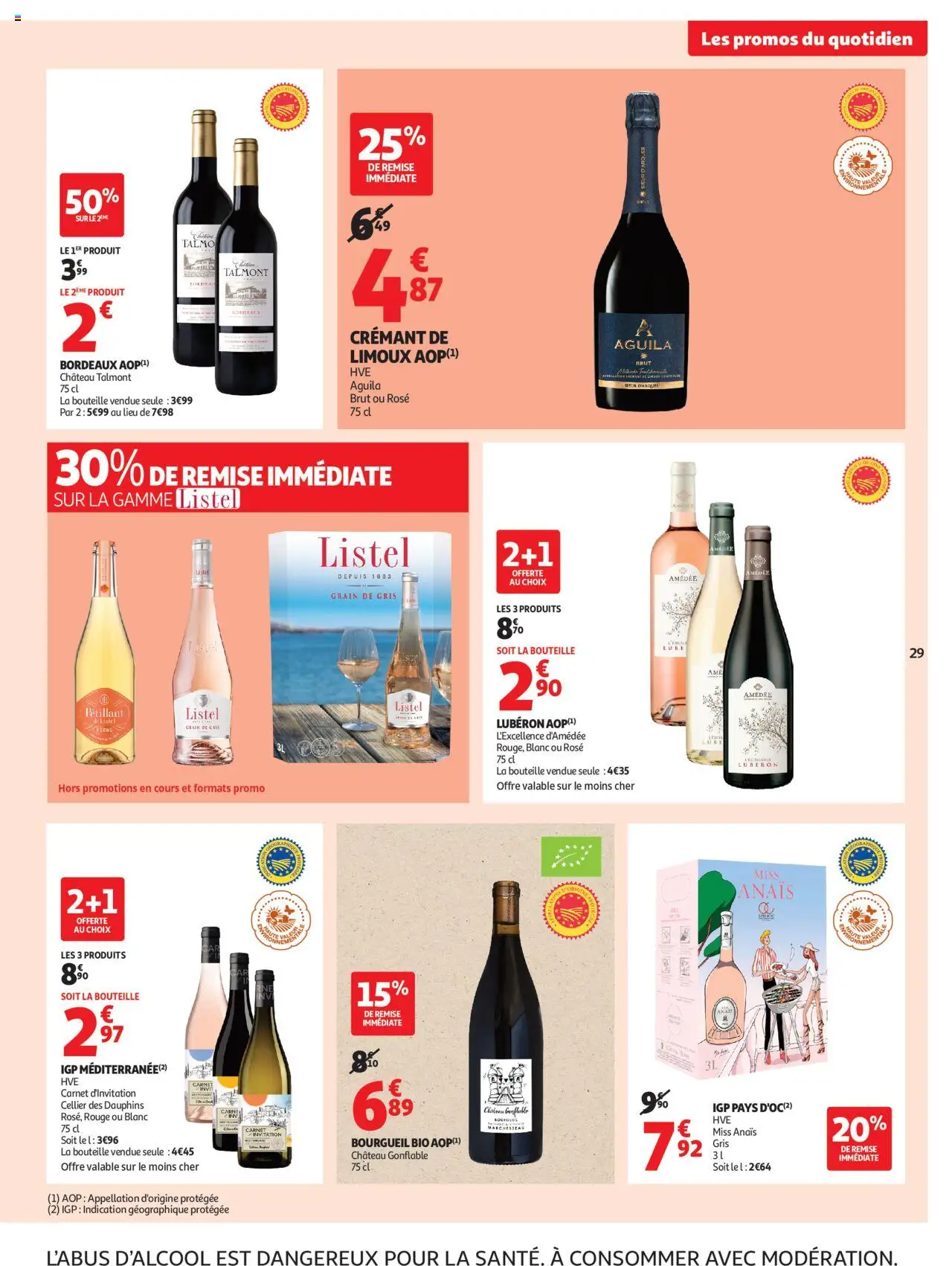 Auchan - C'est parti pour une année moins chère dans votre super - pagina 29- geldig vanaf 16/07/2025